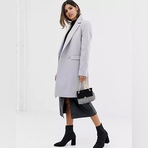 ASOS Classic Slim Coat - light purple